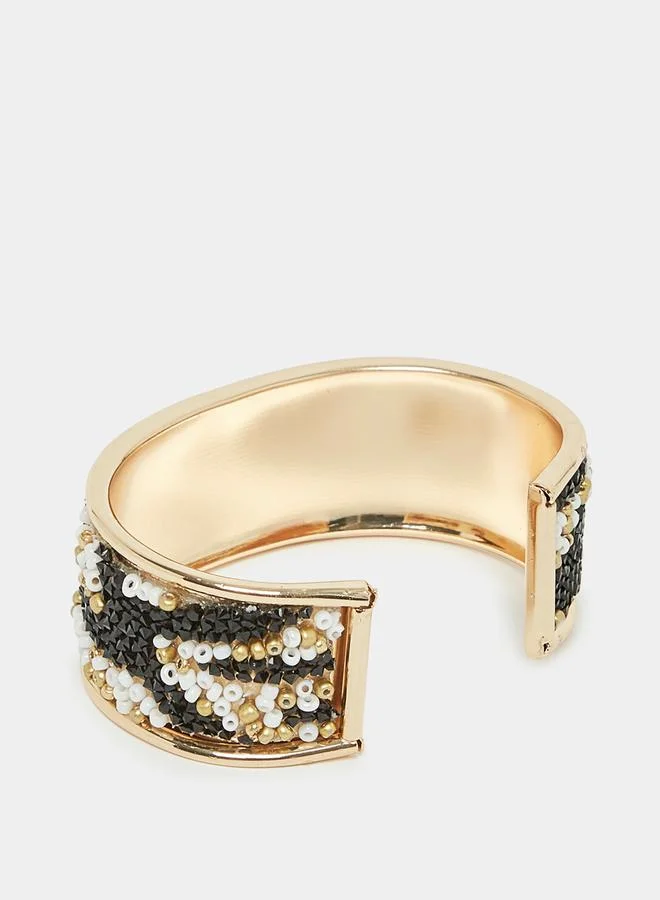 Styli Beaded Cuff Bracelet