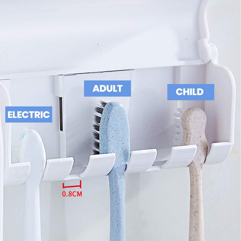 WAYCOM Dust-Proof Toothpaste Dispenser Toothpaste Squeezer Kit (Pink) â€¦ - Image 5