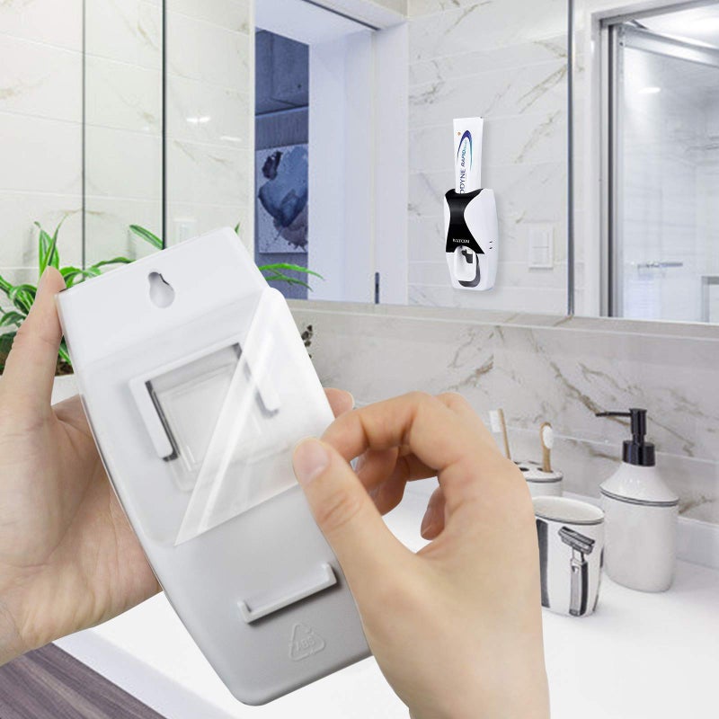 WAYCOM Dust-Proof Toothpaste Dispenser Toothpaste Squeezer Kit (Pink) â€¦ - Image 4