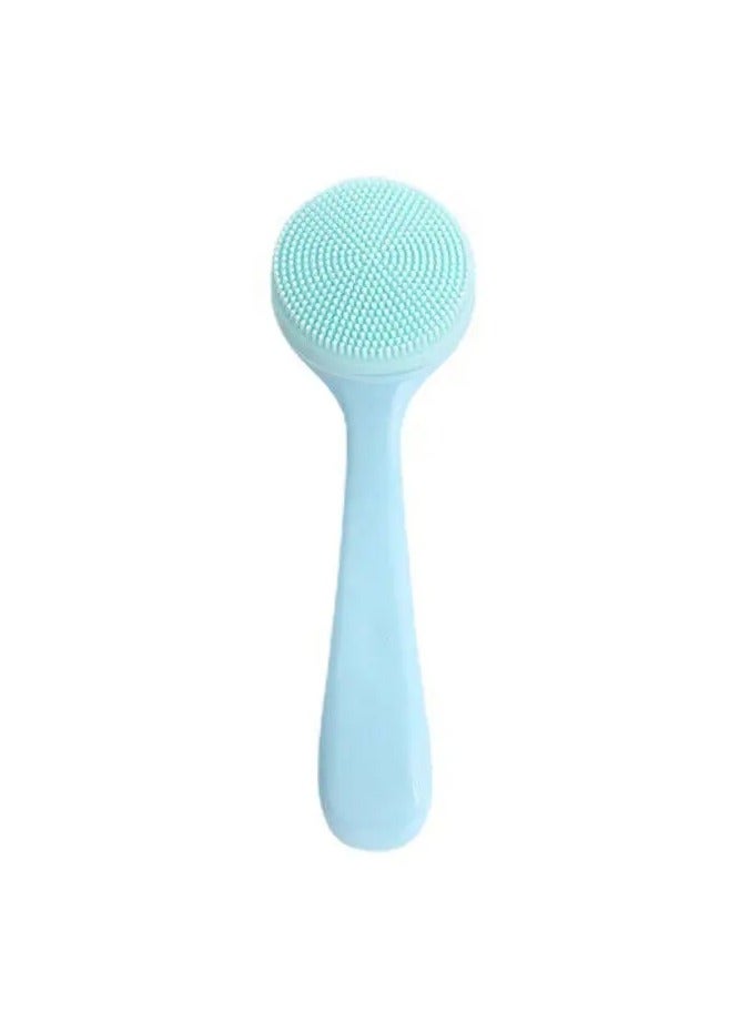 ORiTi 2 PCS Manual Silicone Cleansing Massage Brush Facial Cleansing Brush Double Sided Silica Gel Cleansing Brush Portable Facial Massage Skin Care Tool - Image 2