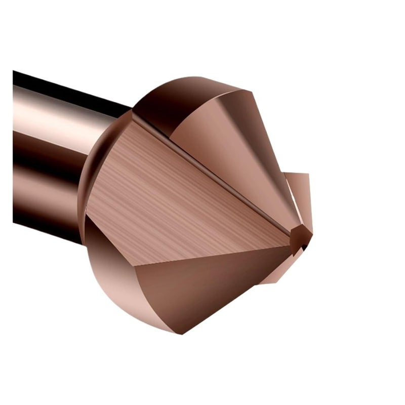 90 Degree 3 Flute Chamfer Cutter M35 Cobalt Deburring Tool For Stainless Steel Size 31mm - Image 5