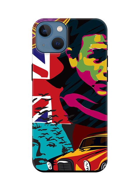 Tough Pro Series Case for Apple iPhone 14 Plus Case Dual Layer hybrid PC & TPU Customized Mobile Cover Shield with inner TPU protection Matte Finish - Retro Spy