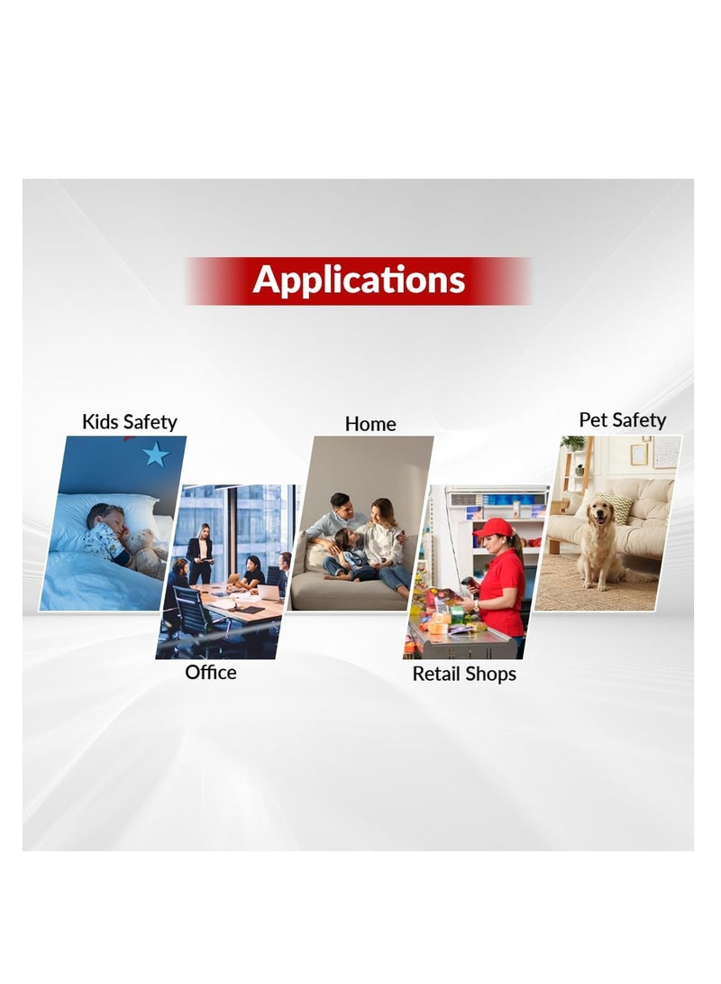 CP PLUS 4MP Wi-fi Full Color Outdoor Smart Security Camera , Alexa & OK Google | CP-Z43A - Image 5