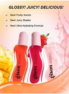 Gisou GISOU Honey Infused Lip Oil, Watermelon Sugar 8ml - Nourishing & Hydrating Lip Care  - Image 3