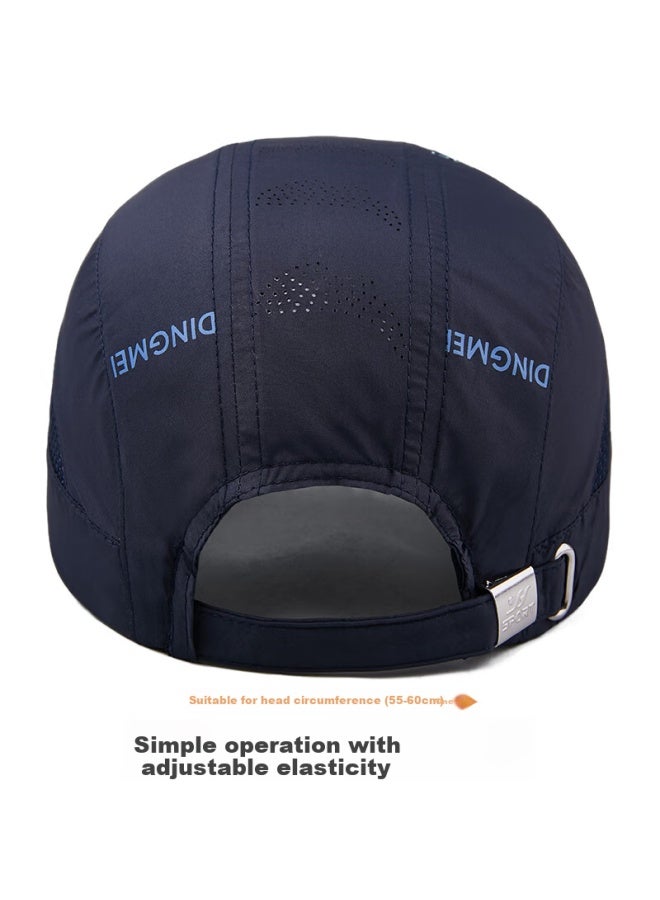 Denssyne Quick Dry Mesh Baseball Cap For Men, Summer Sun Hat For Marathon Running Sports, Breathable And Sun Protection - Image 5