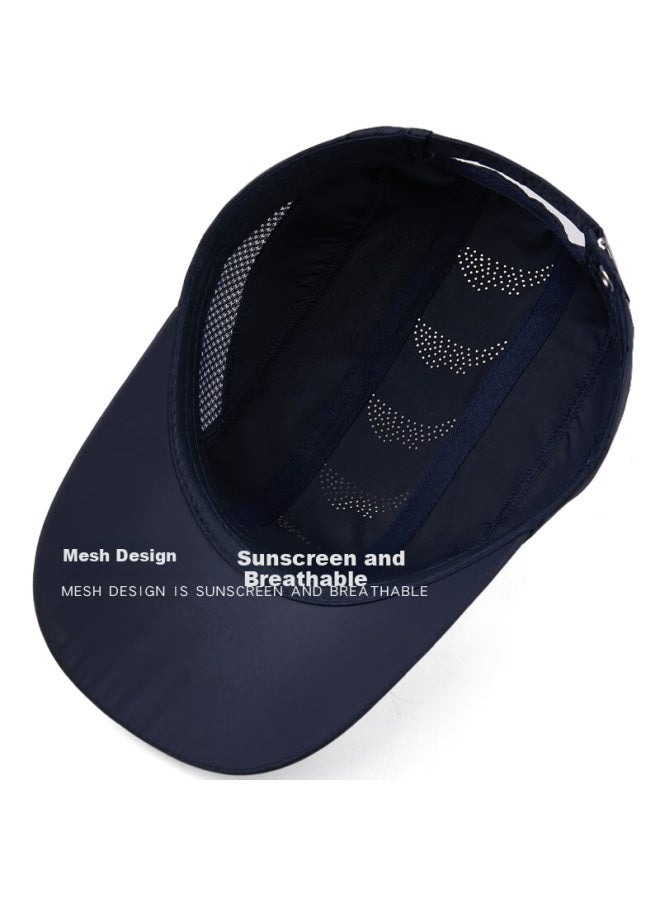 Denssyne Quick Dry Mesh Baseball Cap For Men, Summer Sun Hat For Marathon Running Sports, Breathable And Sun Protection - Image 4