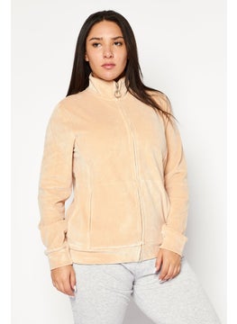 Champion Women Sportswear Fit Training Sweatshirt, Peach  - Image 1