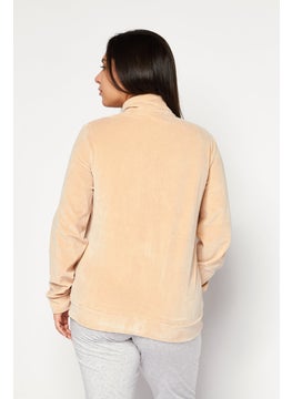 Champion Women Sportswear Fit Training Sweatshirt, Peach  - Image 2