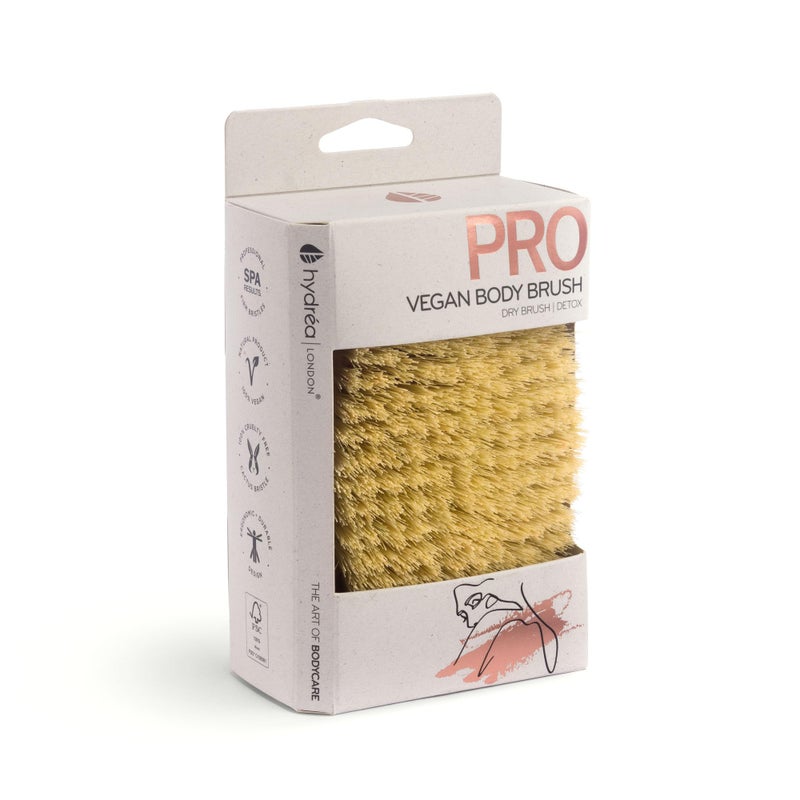 Hydrea London Dry Brushing Body Brush with Cactus Bristle - Cellulite Remover, Vegan Best Dry Brush for Flawless Skin, Helps Improve Lymphatic Drainage - FSCÂ® Certified Beechwood. - Image 2