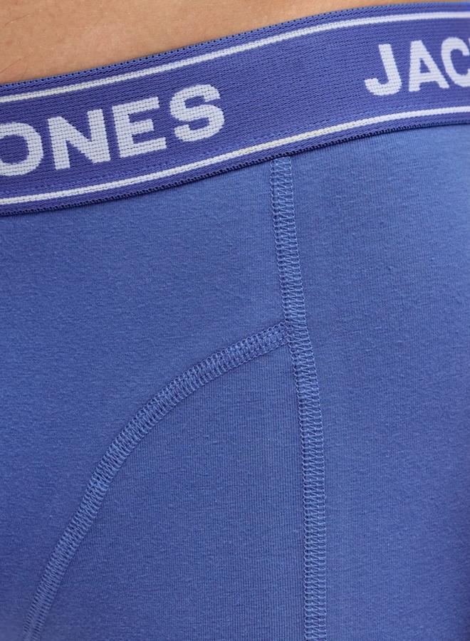 جاك اند جونز حزمة من 3 سراويل داخلية بخصر مطبع - Image 4