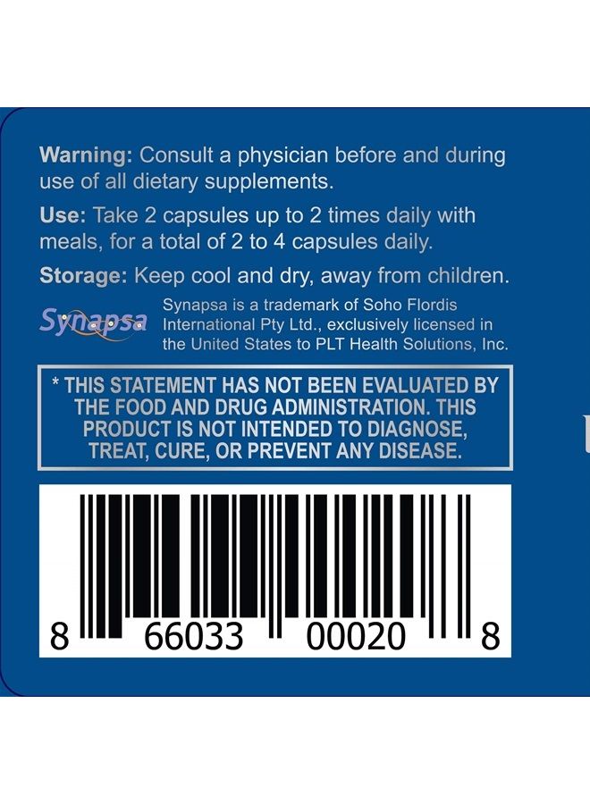 Thrivous Clarity - Enhance Brain Function, Memory, Focus & Mood - Advanced Natural Nootropic Supplement: Synapsa Bacopa, L Theanine, Rhodiola Rosea, Vitamin B Complex, Zinc Picolinate - 60 Capsules - Image 5