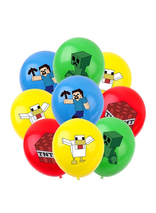 JAYATO Minecraft Birthday Party Kit for Kids, Complete Tableware Set, Minecraft Party Decorations for Girls and Boys - Image 4