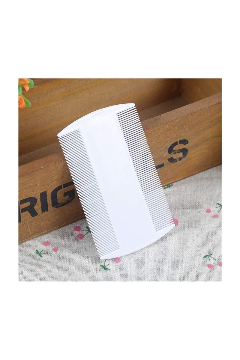 White Durable Comb - Double Sided Hair Lice Removal Comb - Effective and Safe for All Ages (2 Pack) - Image 3