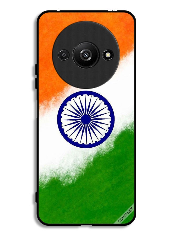 Covernex Xiaomi Redmi A3 4G Protective Case Cover India Flag - Image 1