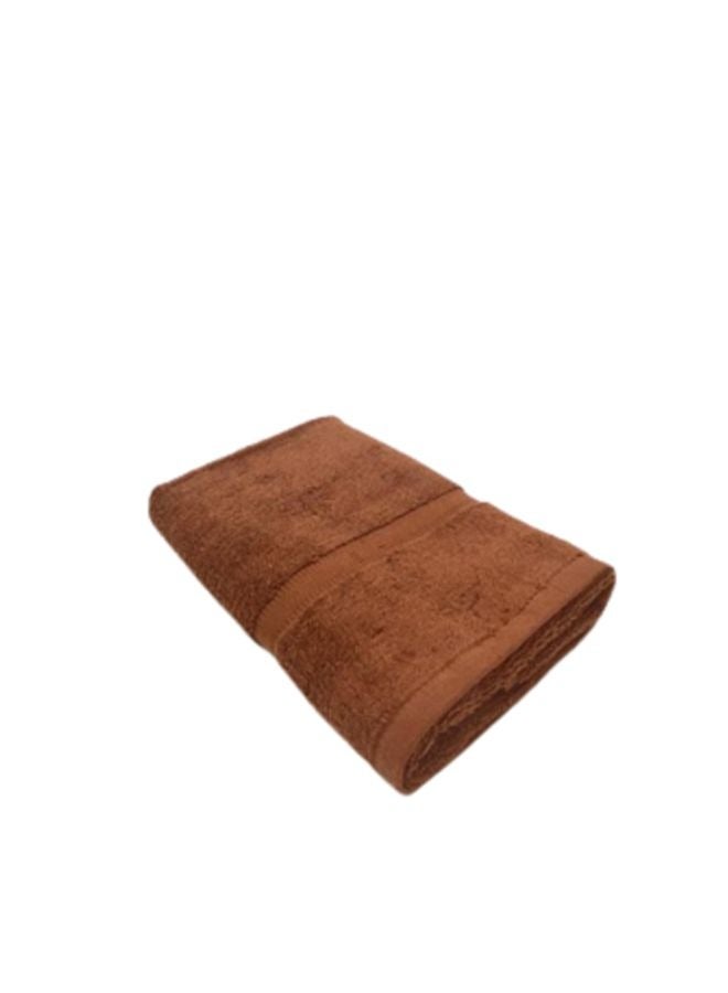 BYFT منشفة يد فاخرة كاميليا (بني داكن) (40 × 75 سم - مجموعة من 1) قطن نقي عالي الامتصاص وسريع الجفاف، بياضات حمام عالية الجودة للفنادق والمنتجعات مع دوبي قطري -550 جرامًا للمتر المربع - Image 3