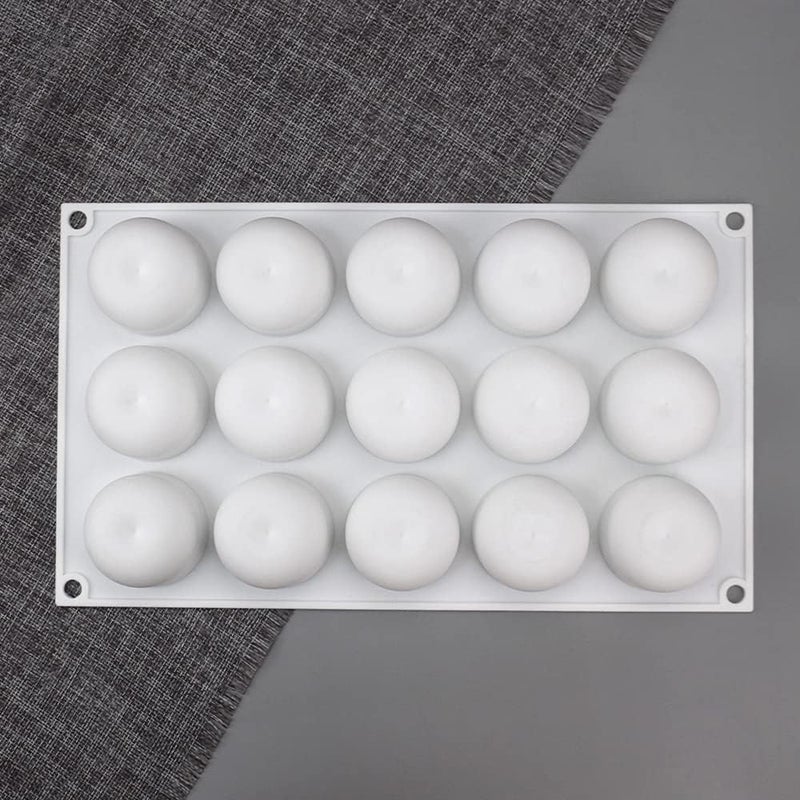 mostsom Silicone Mold Baking Pan Non-Stick Baking Pastry Chocolate Cake Dessert DIY Decoration Tools (Apple S_11.8x6.8x0.14 inch) - Image 4