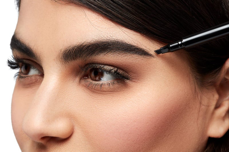 Arches & Halos Microblading Brow Shaping Pen - Fuller, More Defined Brow - Long-lasting, Smudge Resistant, Rich Color - Vegan and Cruelty Free Makeup - Charcoal - 1 ml - Image 5