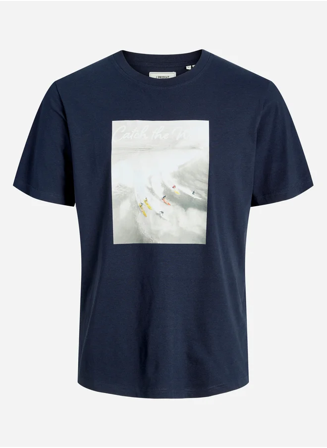برودكت Produkt Graphic Print Short Sleeve T-Shirt
