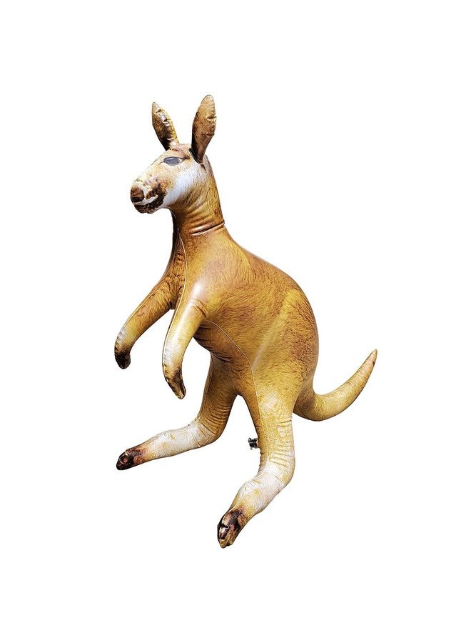 Jet Creations Kangaroo Air Stuffed Animal 40 Inch Blow Up Australia Safari Animal Figure Pool Party Decoration Birthday Gift Toys For Kids Decorations Multicolor Anroo40 - Image 1