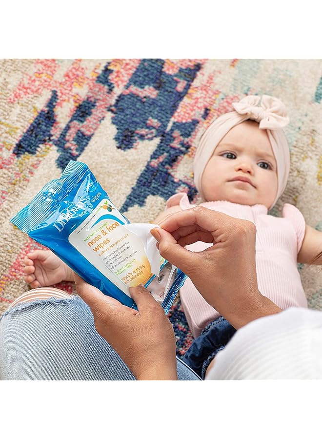 Dr. Brown's Nose And Face Wipes 30 Count 3 Pack  - Image 3