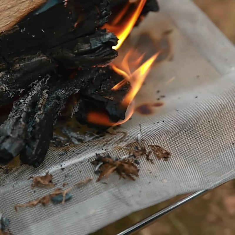OutyFun 22inch Fire Mesh, Replacement Fire Mesh for Portable Fire Pit, for The Same 22-inch Product on The Market（Two meshes） - Image 3