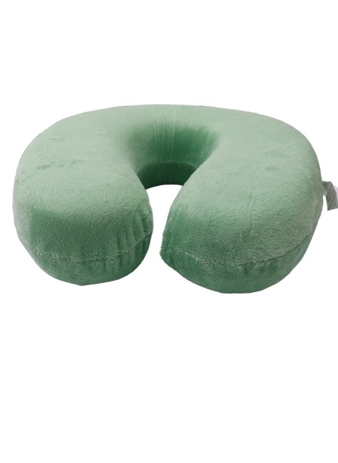 SMART HOME - Soft Adjustable Neck Pillow, Head Support Travel Pillow, U Shape Travel Pillow for Travel Car Home Office Memory Foam Travel Neck Pillow 23X23X12CM - Image 1
