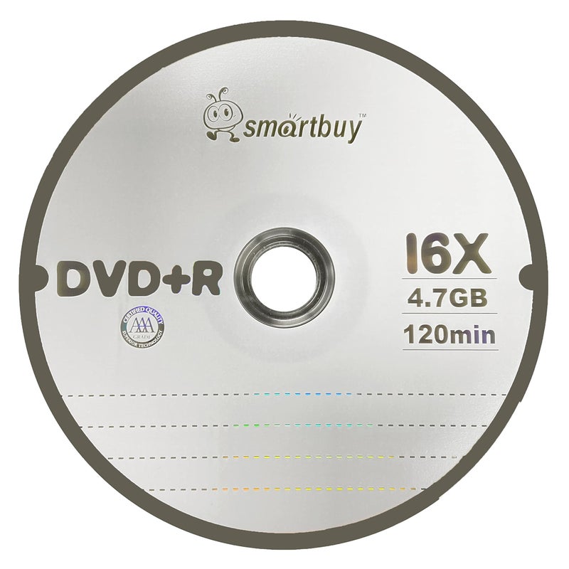 Smartbuy Smart Buy 200 Pack DVD+R 4.7gb 16x Logo Blank Data Video Movie Recordable Disc, 200 Disc 200pk - Image 3