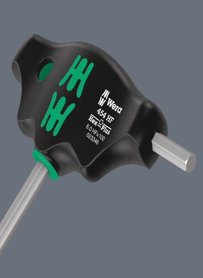 ويرا مفك براغي سداسي بمقبض على شكل حرف T من 455 HF Hex-Plus مع وظيفة تثبيت، 6 × 100 مم - Image 3