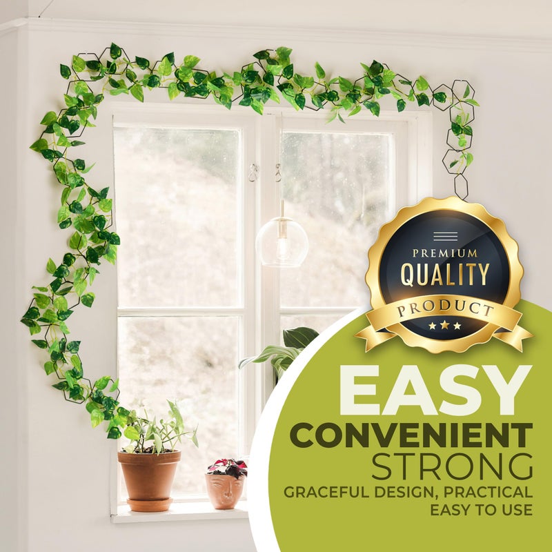 Filda Chain Trellis for Climbing Plants - Indoor & Outdoor House Plant Accessories for Monstera, Pothos, Ivy, and More | Garden Wall Trellis and Plant Vine Support - Houseplant Accessories and Plant Gifts - Image 2