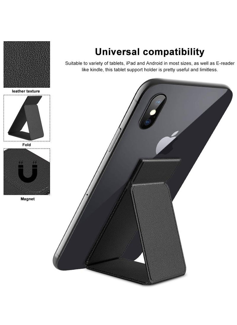 Generic - Strong and stable foldable mobile phone grip and stand, finger holder, suitable for all phones - multicolor - Image 1