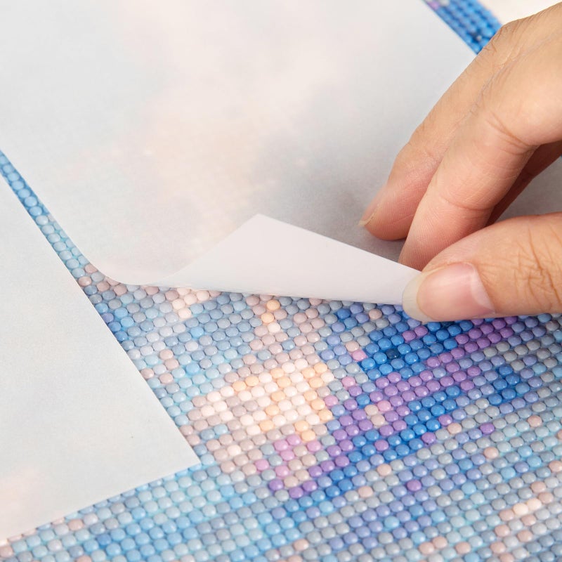fuceury 200PCS Diamond Painting Release Paper 10 x 15 cm Double-Sided Non-Stick Cover Paper for 5D Diamond Painting - Image 5