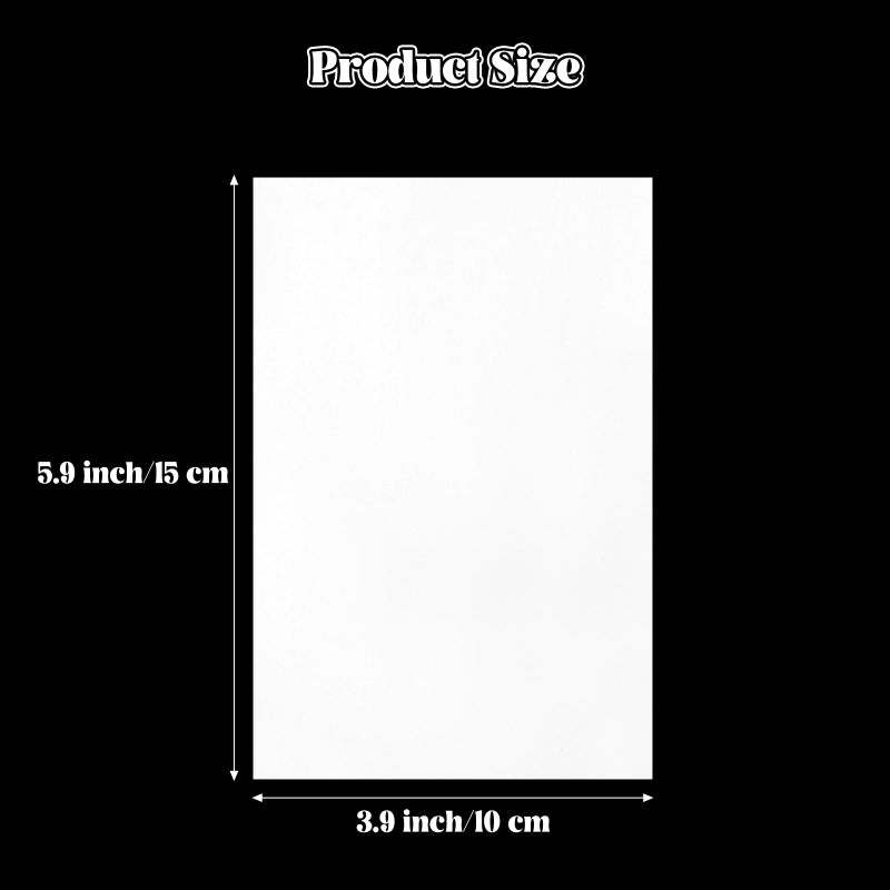 fuceury 200PCS Diamond Painting Release Paper 10 x 15 cm Double-Sided Non-Stick Cover Paper for 5D Diamond Painting - Image 3