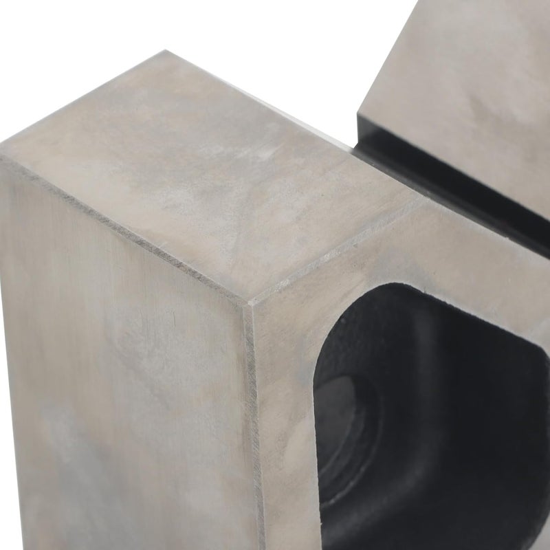 Matched Pair 5 Inch Cast Iron V Blocks Hardened 90 Degree V Groove For Machining Inspection - Image 4