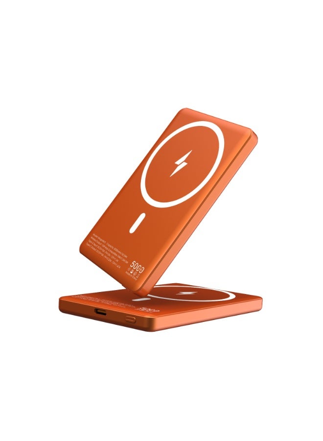 OALE iMagsafe Slim 5000mAh Magnetic Wireless Power Bank 20W PD Fast Charger for iPhone - Image 5