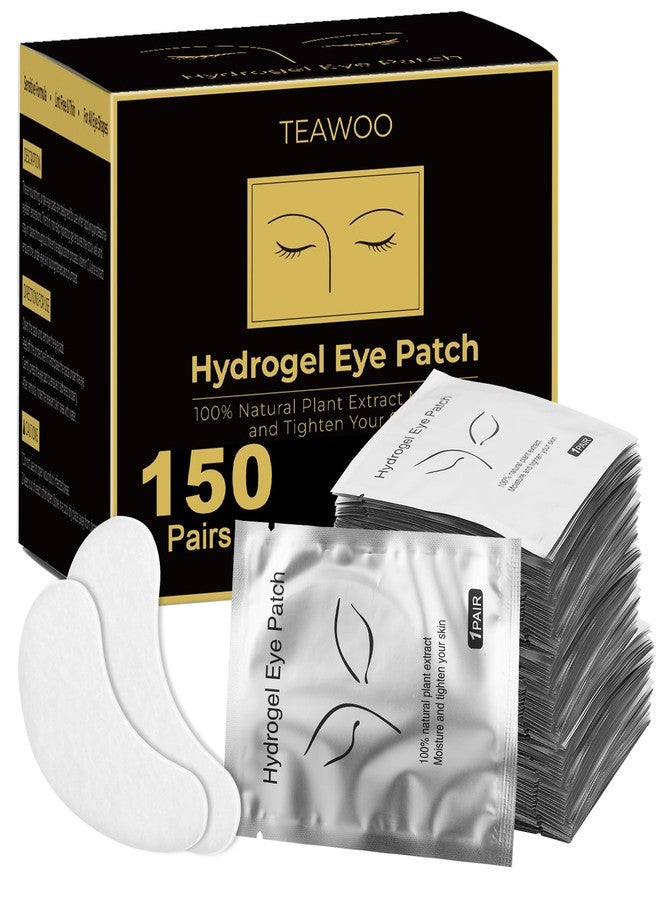 TEAWOO Under Eye Patches for Lash Extensions, 150 Pairs - Image 1