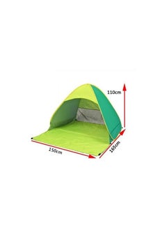 erorex Pop Up Beach Tent For Baby - Quick And Easy Set Up, Beach Shade Tent For 3/4 Person With Upf 50+ Uv Protection, Portable Sun And Water Shelter For Fishing, Camping, Hiking  - Image 3