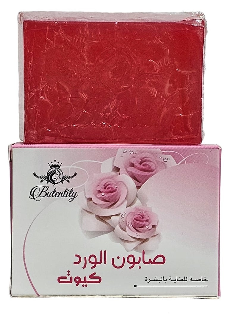 صابون الورد كيوت للعنايه بالبشره 100جم