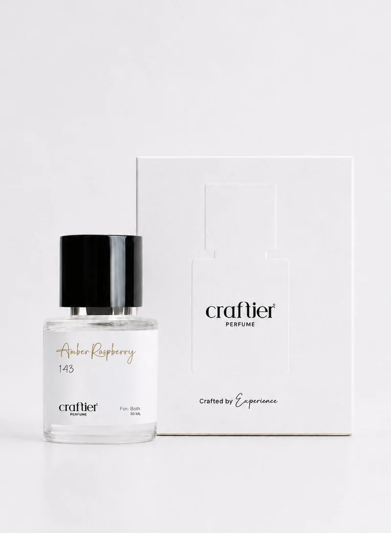 Craftier Perfume AMBER RASPBERRY - Inspired of-OMBRE NOMADE, Eau De Parfum for Men & Women - 50ml, Long Lasting Ambery Fragrance Upto 24 Hrs, Travel Size Unisex Perfume