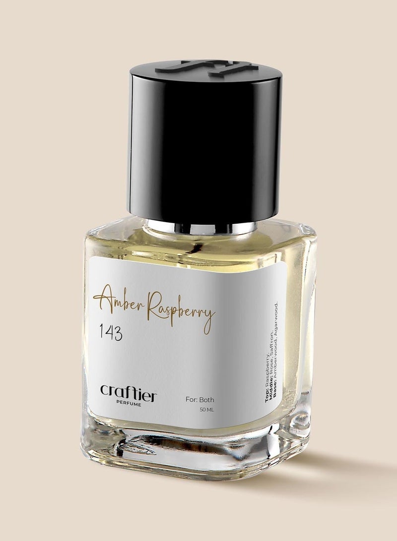 Craftier Perfume AMBER RASPBERRY - Inspired of-OMBRE NOMADE, Eau De Parfum for Men & Women - 50ml, Long Lasting Ambery Fragrance Upto 24 Hrs, Travel Size Unisex Perfume - Image 1