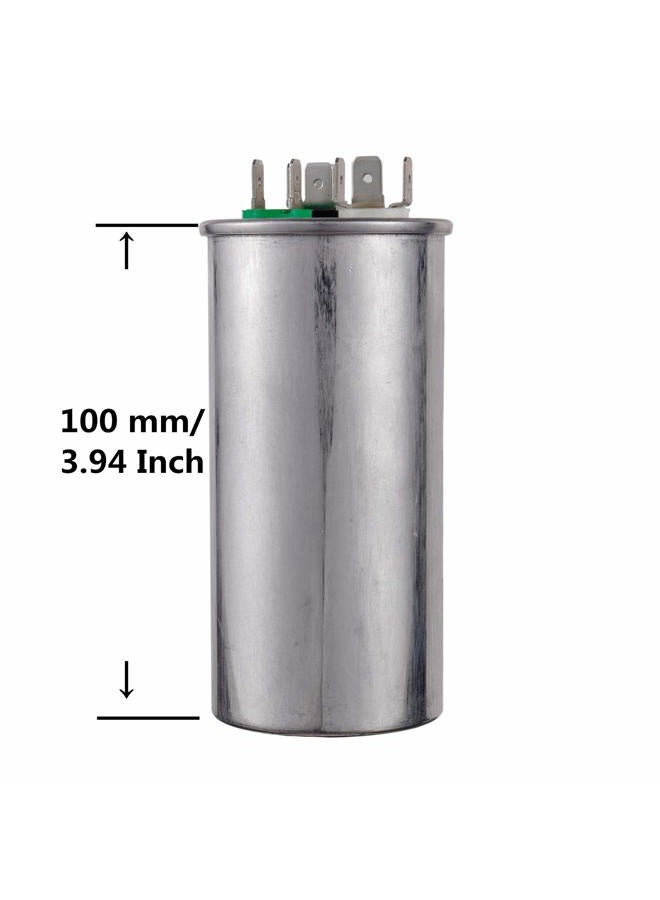 BOJACK 50+5Uf 50/5Mfd ±6% 370V/440V Cbb65 Dual Running Circular Start Capacitor for AC Motor Operation Or Straight Fan Or Condenser Start - Image 3