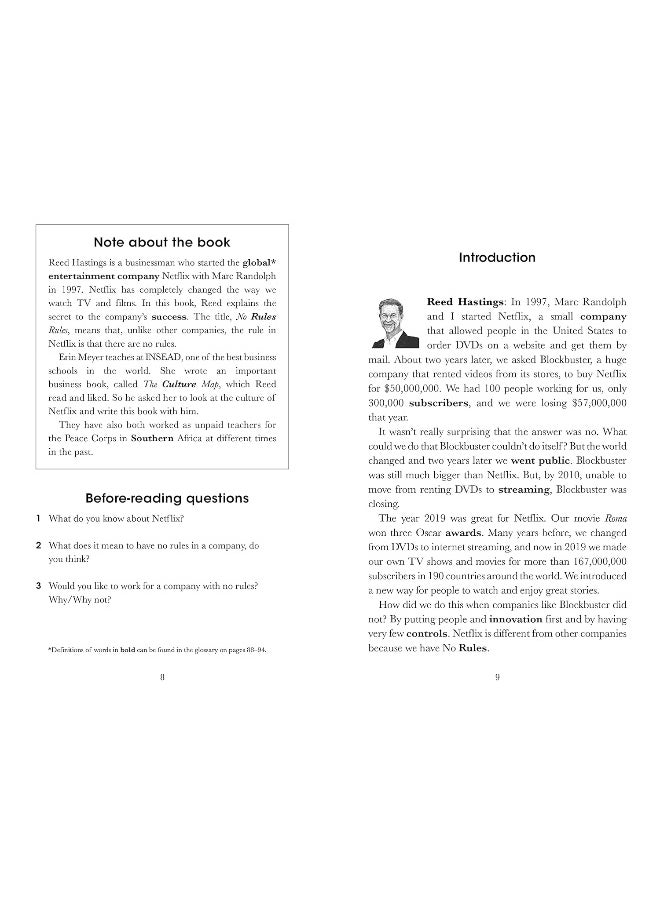 Penguin Readers Level 4: No Rules Rules (ELT Graded Reader)  - Image 2