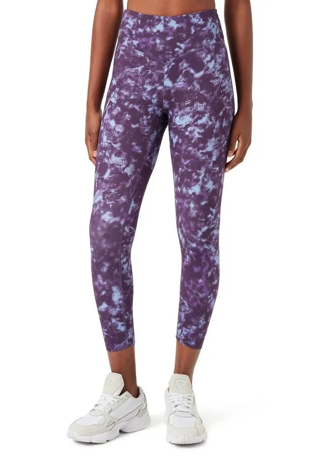 Triumph Triumph Triaction Cardio High Waist Ankle Length Tummy Control Workout Leggings Purple
