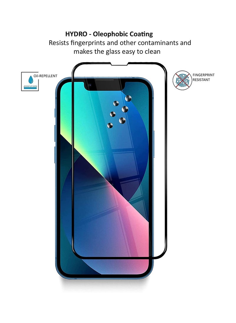 دبليو تيك واقي شاشة زجاجي مقاوم للكسر 5D لهاتف ابل ايفون 13 برو من دبليو تيك - - Image 2