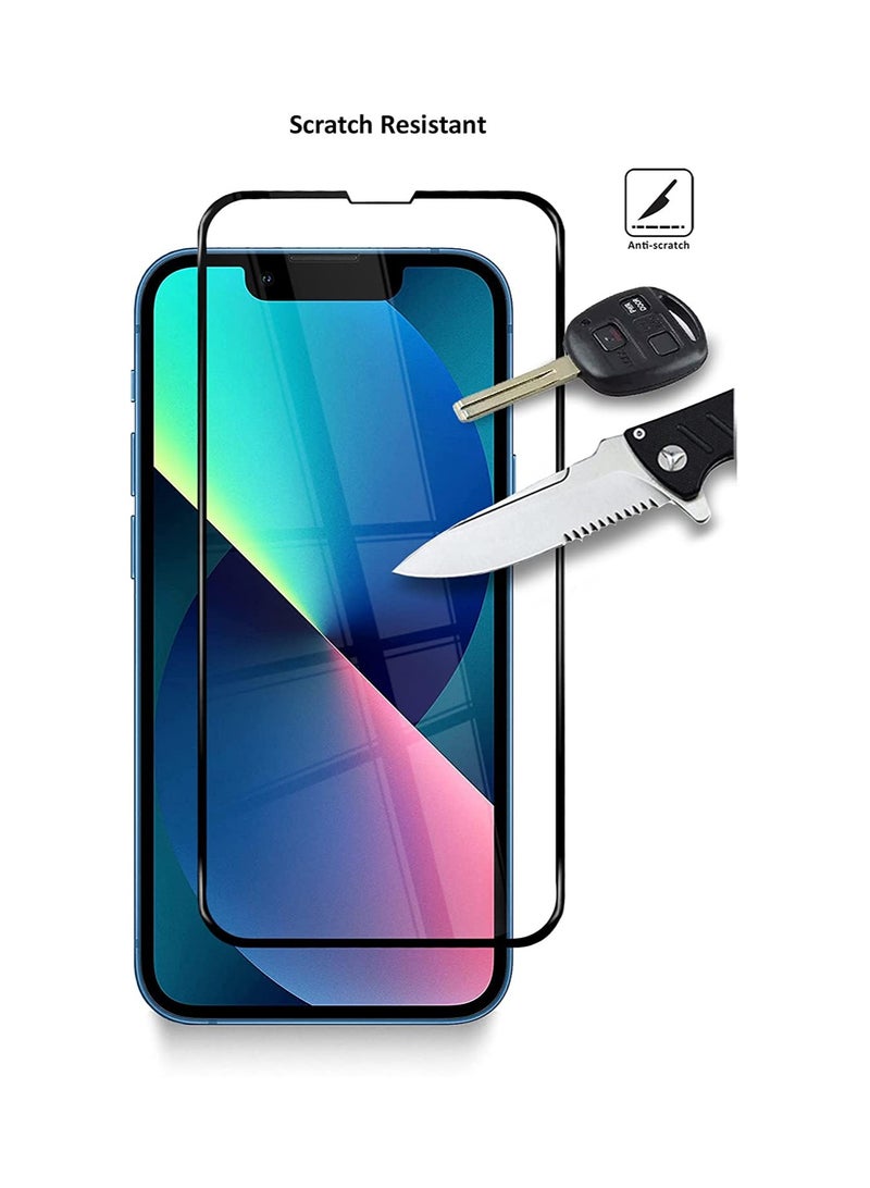 دبليو تيك واقي شاشة زجاجي مقاوم للكسر 5D لهاتف ابل ايفون 13 برو من دبليو تيك - - Image 4