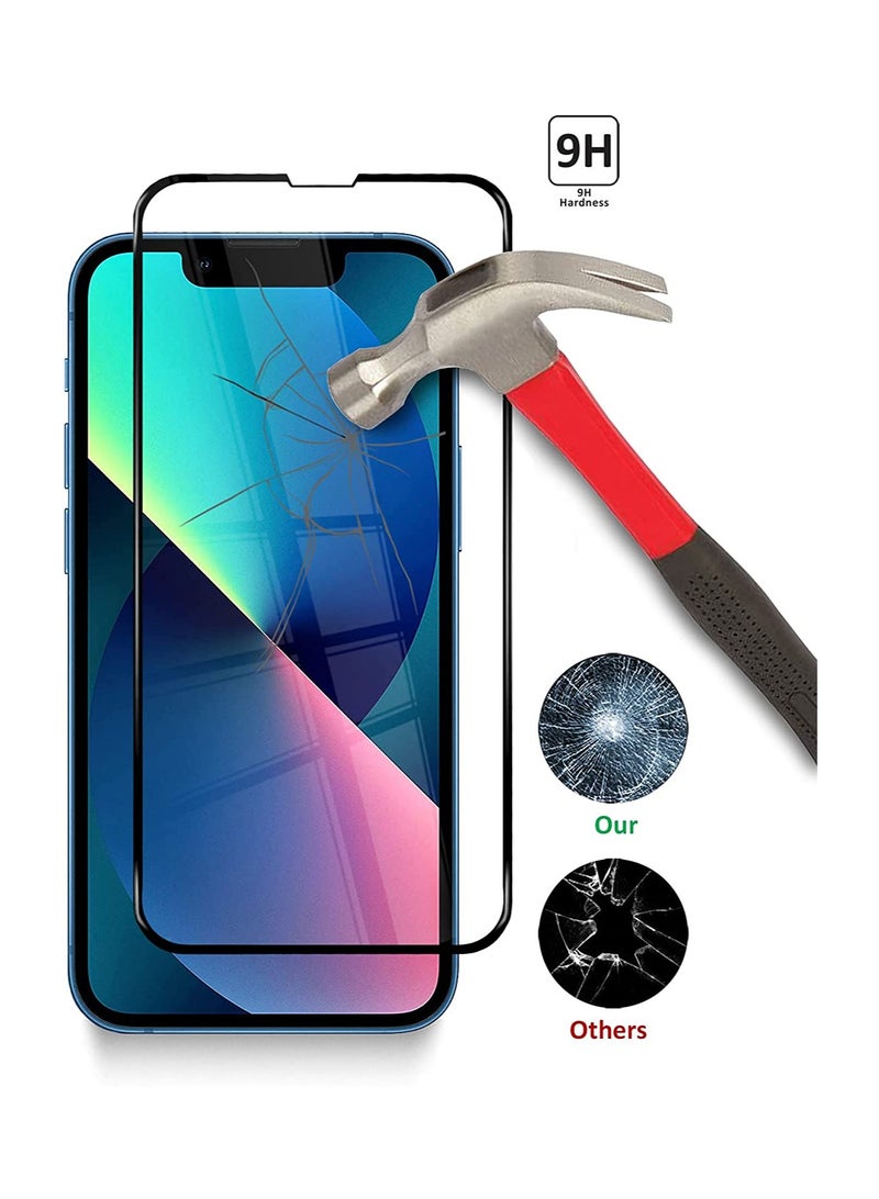 دبليو تيك واقي شاشة زجاجي مقاوم للكسر 5D لهاتف ابل ايفون 13 برو من دبليو تيك - - Image 5