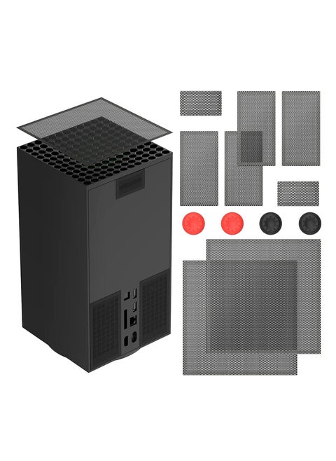 Dust Filter Compatible with Xbox Series X, Dust Filter Cover Top Case Dust Proof Filter Cover Compatible with Xbox Series X- 2 Pack