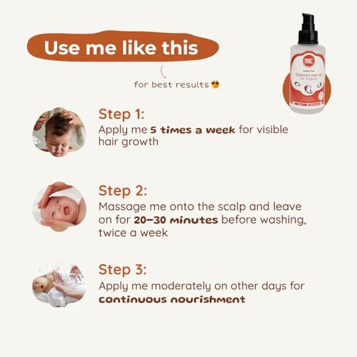 ROOT and SOIL Baby Coconut Hair Oil — 100ml | 0+ Months | Cold-Pressed | Naturally Harvested Coconuts | Sulphate-Free | Newborn & Infant Friendly | Cradle Cap & Hair Growth Support - Image 5