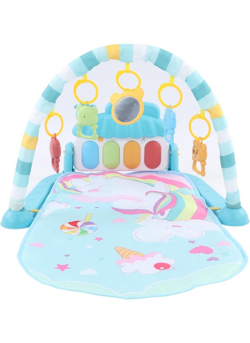 Prime Piano Play Mat for Kids – Lightweight, Foldable, and Detachable Educational Play Mat, Perfect for Travel (Blue)  - Image 5