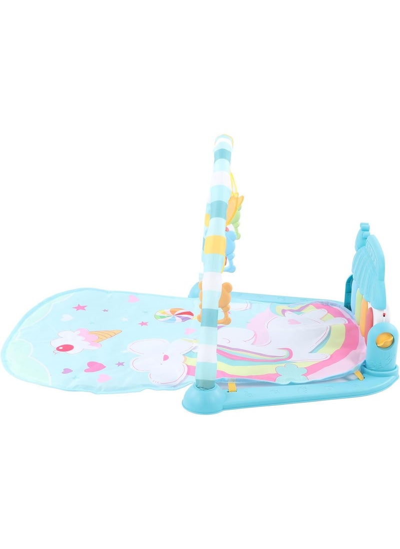 Prime Piano Play Mat for Kids – Lightweight, Foldable, and Detachable Educational Play Mat, Perfect for Travel (Blue)  - Image 3