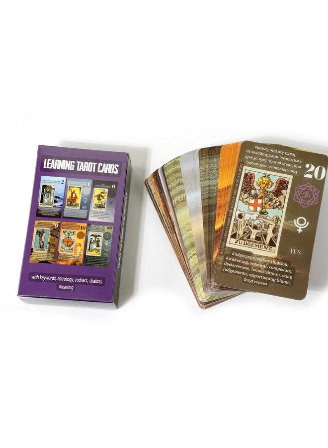 NIBEMINENT Learning Tarot Cards for Beginners - Image 1